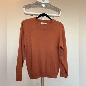 Roolee XL Copper Round Neck Sweater